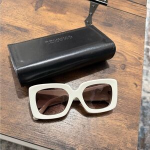 CHANEL Ivory Sunglasses